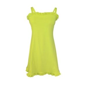 NWT Susana Monaco Ruffle Edge Dress size S